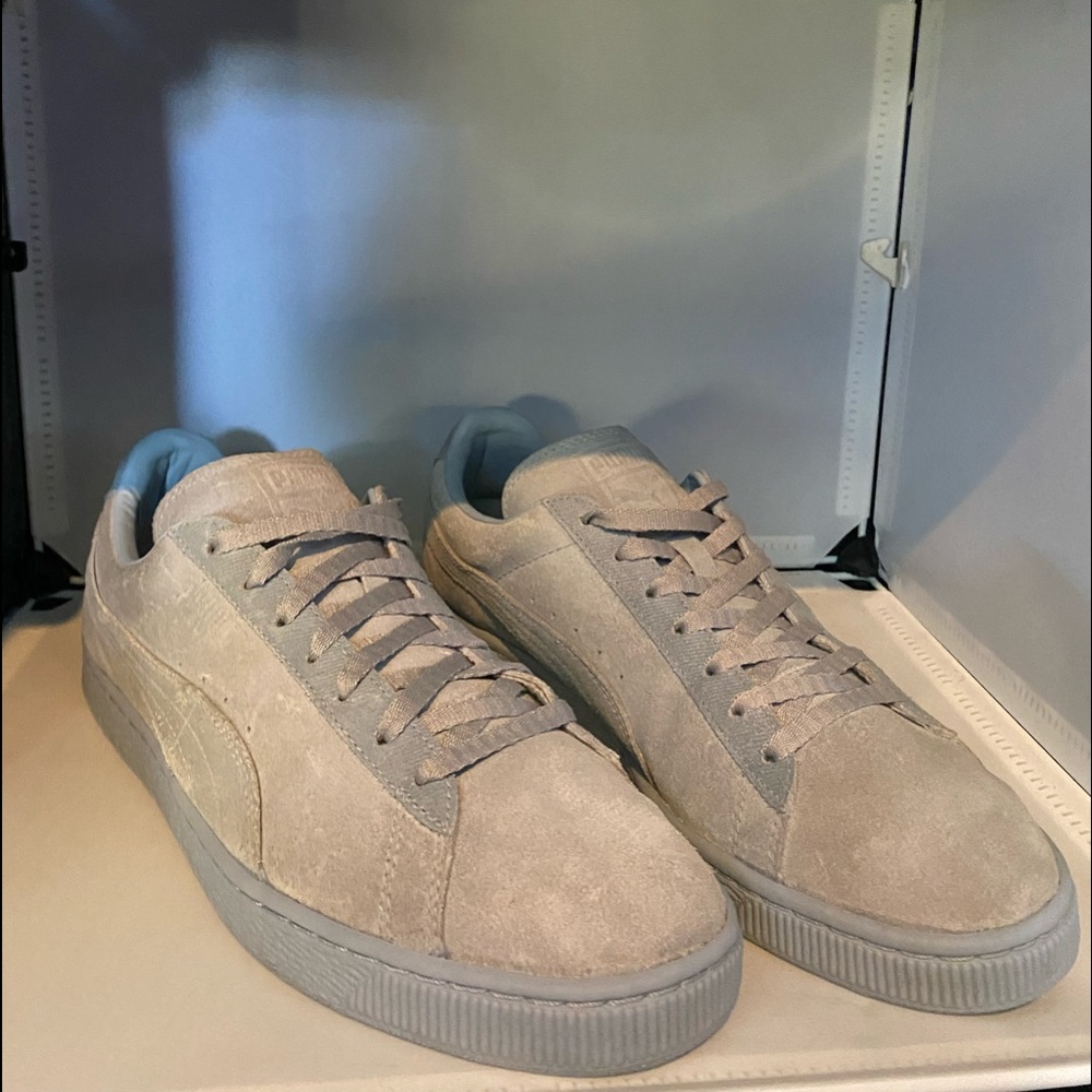 Blue Suede Pumas